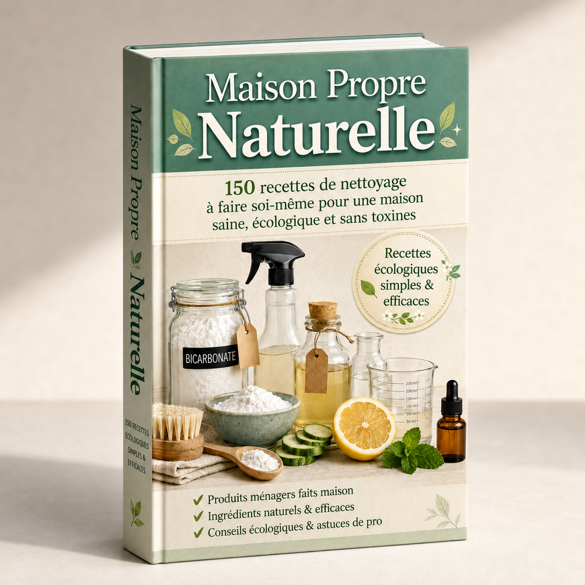 Fait maison, zéro chimie - Le guide complet des produits ménagers naturels